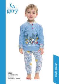 NEWBORN PAJAMAS S/L S10059 Tellini S.r.l. Wholesale Clothing